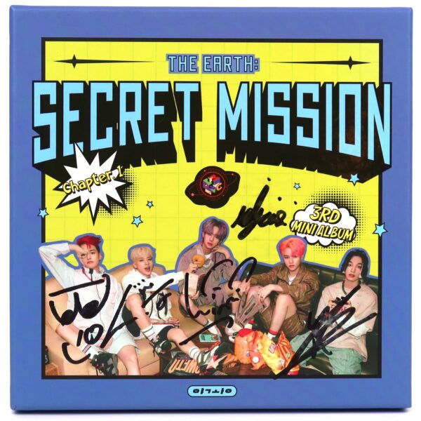 MCND - The Earth: Secret Mission Chapter 1 [Reason Ver.] Signed CD Album Promo