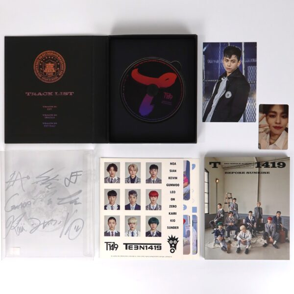 TFN / T1419 - Before Sunrise Part 2 Signed Autographed CD Album Promo K-Pop 2021