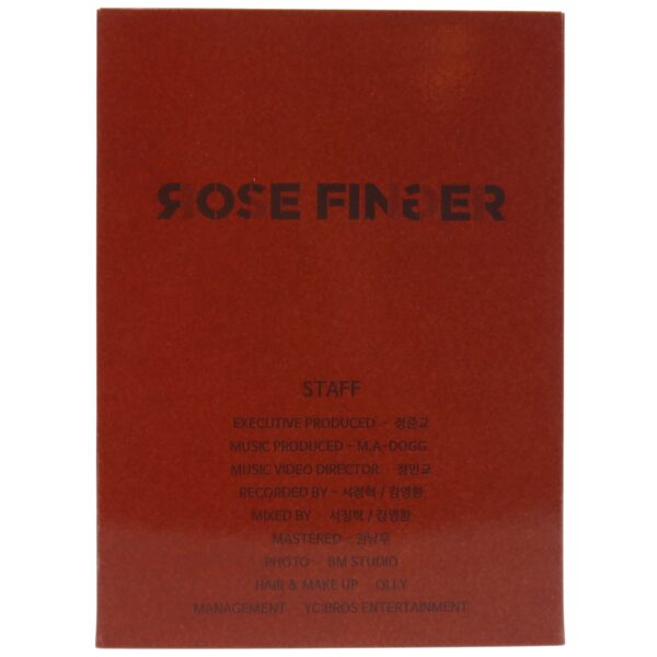 Rose Finger - The Beginning Signed Autographed EP Album CD Promo Rare