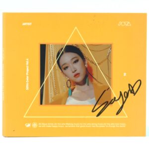 Soya - Color Project Vol. 4 Signed Autographed CD Promo Album K-Pop 2018