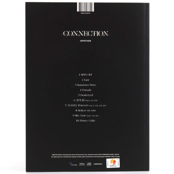 Up10tion - Connection [Silhouette Ver.] Signed CD Album Promo K-Pop 2021