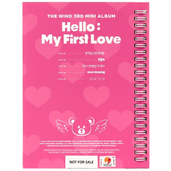 The Wind - Hello: My First Love Signed Autographed CD Album Promo K-Pop 2024
