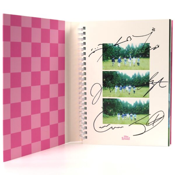 The Wind - Hello: My First Love Signed Autographed CD Album Promo K-Pop 2024