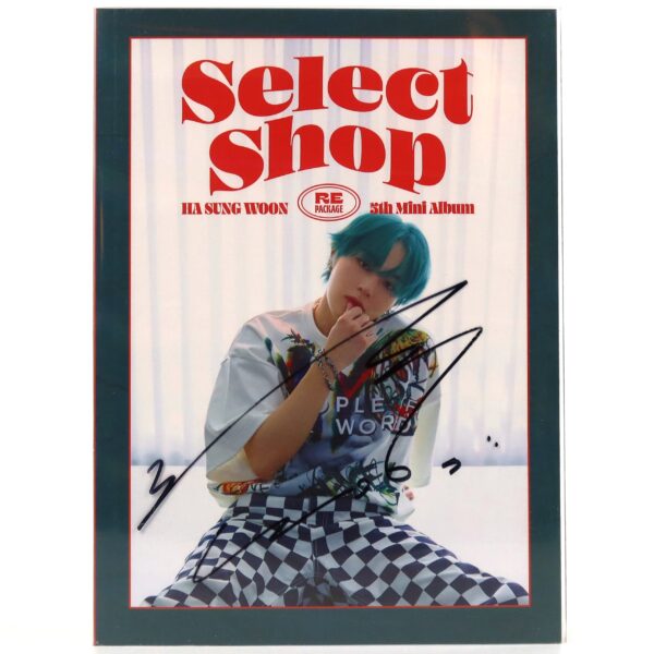 Ha Sung Woon - Select Shop Signed CD Album Promo K-Pop 2021 Wanna One Sungwoon