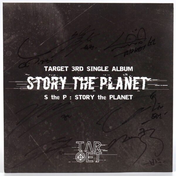 Target - Story, The Planet Signed Autographed CD Single Album Promo K-Pop 2019