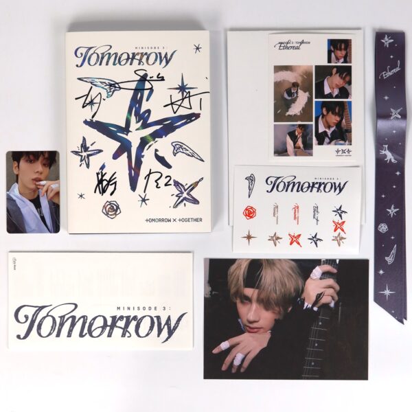 TXT - Minisode 3: Tomorrow Signed Autographed CD Album Promo K-Pop 2024