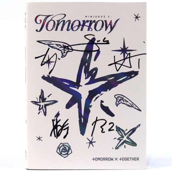 TXT - Minisode 3: Tomorrow Signed Autographed CD Album Promo K-Pop 2024