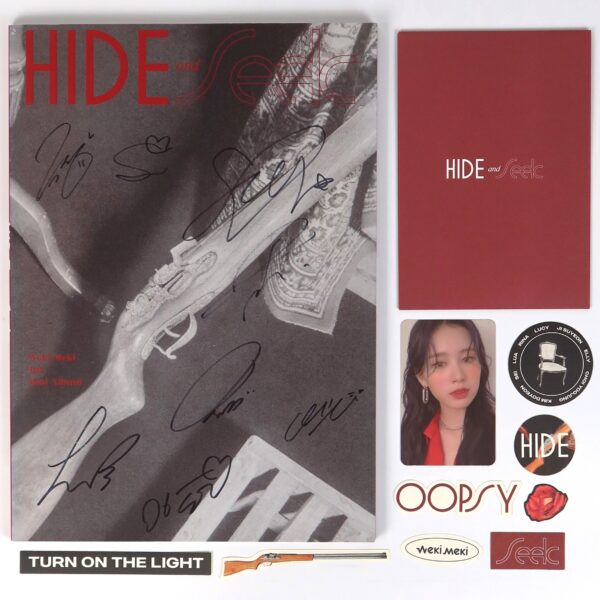 Weki Meki - Hide and Seek [Hide Ver.] Signed Autographed CD Album Promo 2020