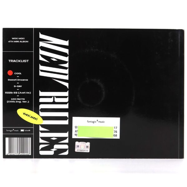 Weki Meki - New Rules [Take Ver.] Signed Autographed CD Mini Album Promo 2020