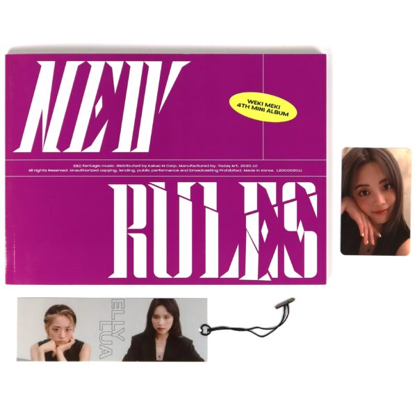 Weki Meki - New Rules [Break Ver.] Signed Autographed CD Mini Album Promo 2020