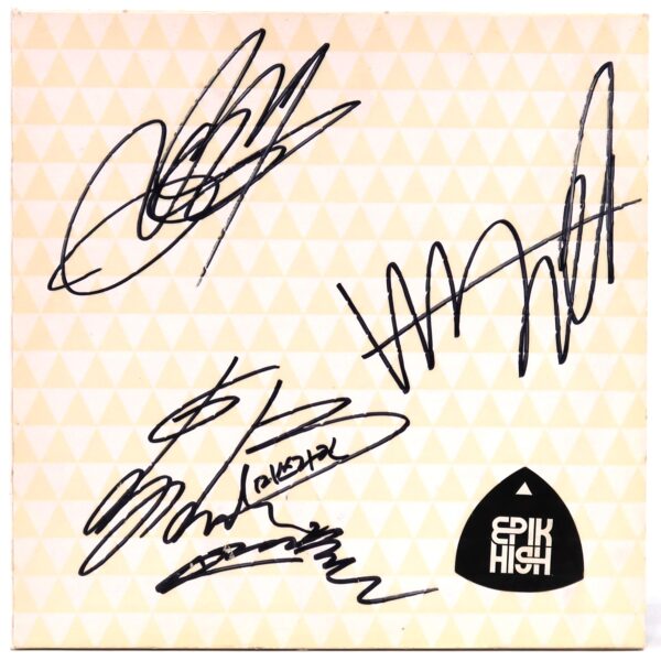Epik High - 99 Signed Autographed CD Album Promo 2012 K-Pop Hip Hop