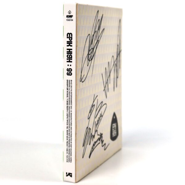 Epik High - 99 Signed Autographed CD Album Promo 2012 K-Pop Hip Hop