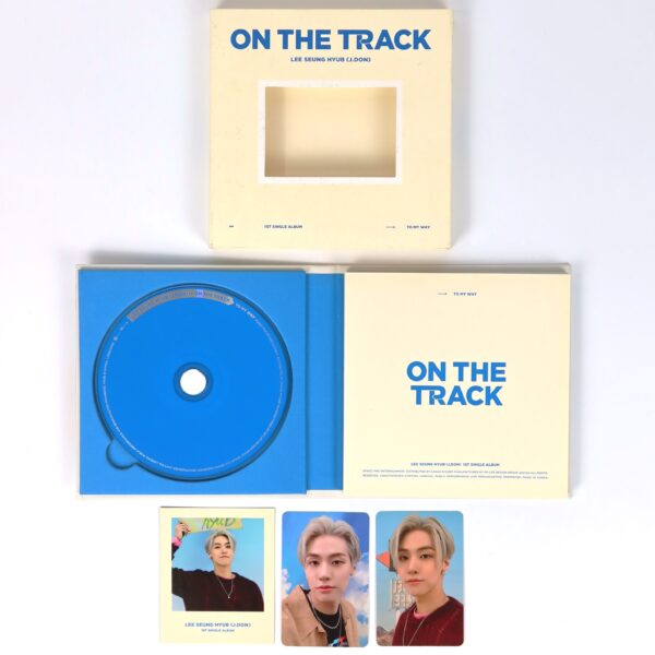 Lee Seung Hyub (J.Don) - On The Track Signed CD Single Album N.Flying 2021