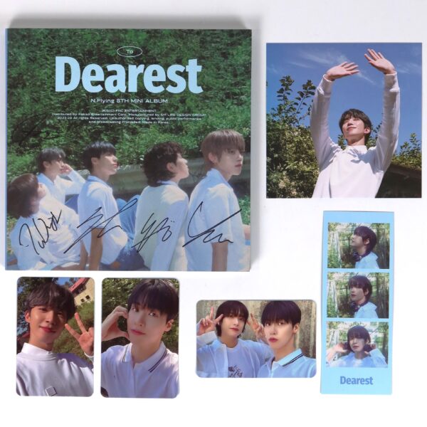 IMG_9944 N.Flying - Dearest Signed Autographed CD Mini Album Promo 2022