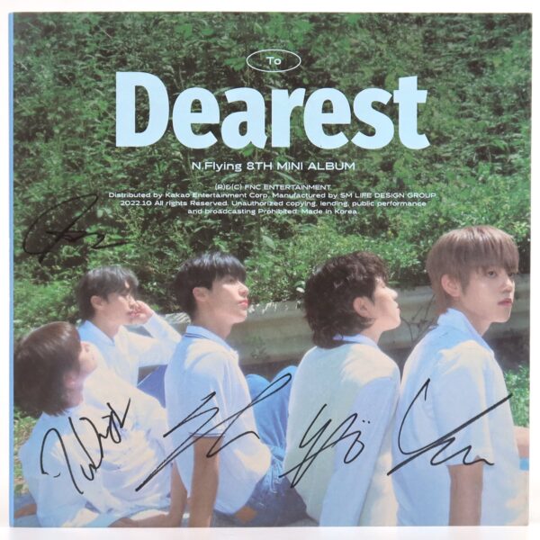IMG_9949 N.Flying - Dearest Signed Autographed CD Mini Album Promo 2022