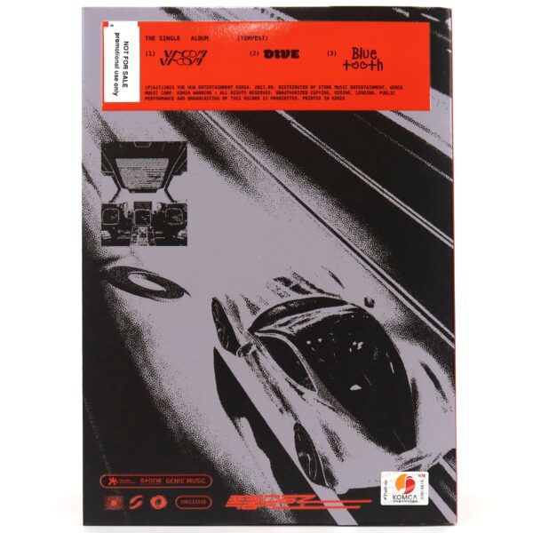 Tempest - Into The Storm [Booster Ver.] Signed Autographed Promo CD Album K-Pop