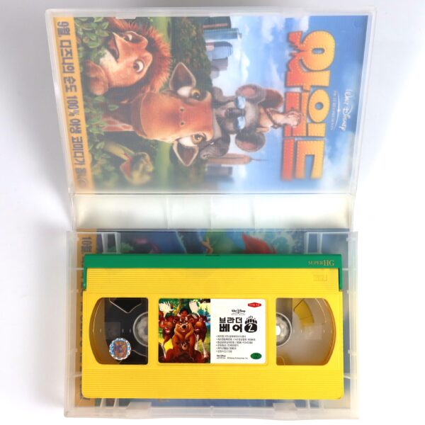 Brother Bear 2 (2006) Korean Late VHS Rental [NTSC] Korea Dubbed Disney