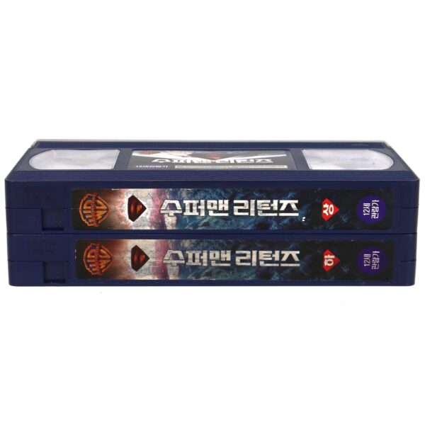 Superman Returns (2006) Korean Late VHS Rental [NTSC] Korea DC Comics