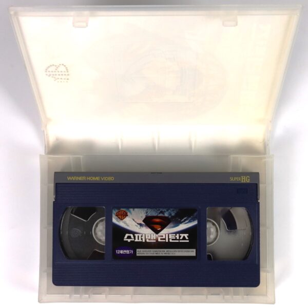 Superman Returns (2006) Korean Late VHS Rental [NTSC] Korea DC Comics