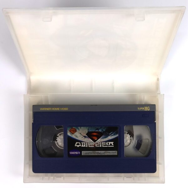 Superman Returns (2006) Korean Late VHS Rental [NTSC] Korea DC Comics