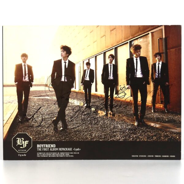 Boyfriend - I Yah Signed Autographed CD Mini Album 2013 K-Pop