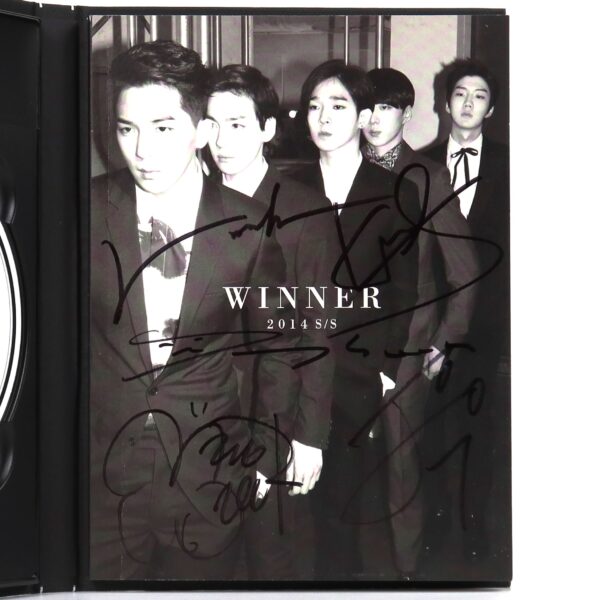 Winner - 2014 S/S Signed Autographed CD Album Promo K-Pop 2015 2