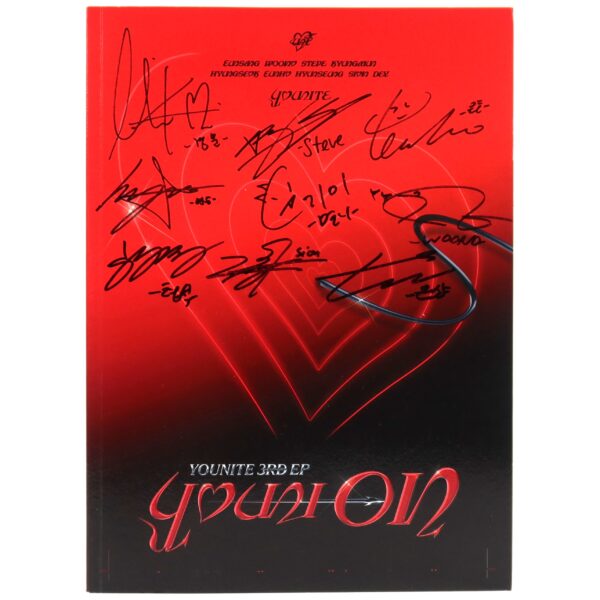 Younite - Youni On Signed Autographed CD 3rd EP Mini Album Promo 2022 K-Pop