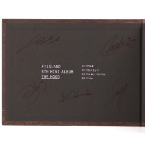 FTIsland - The Mood Signed Autographed CD Album Promo 2013 K-Pop
