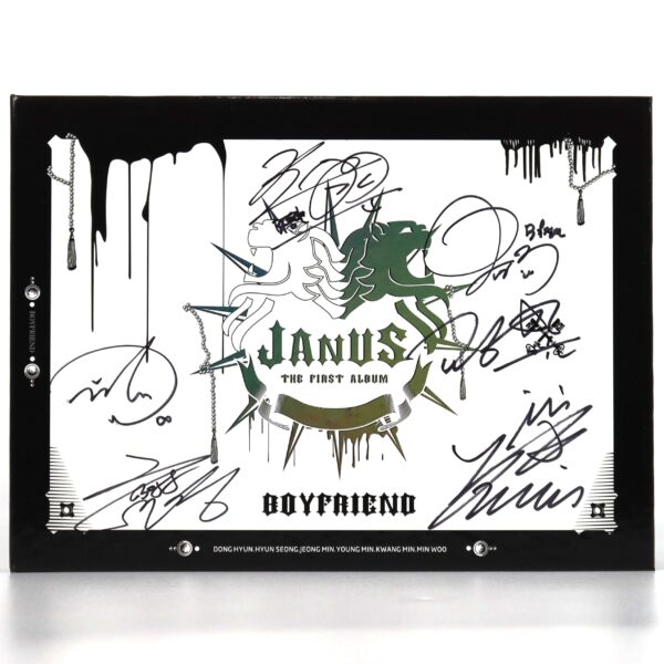Boyfriend - Janus Signed Autographed CD Album Promo 2012 K-Pop