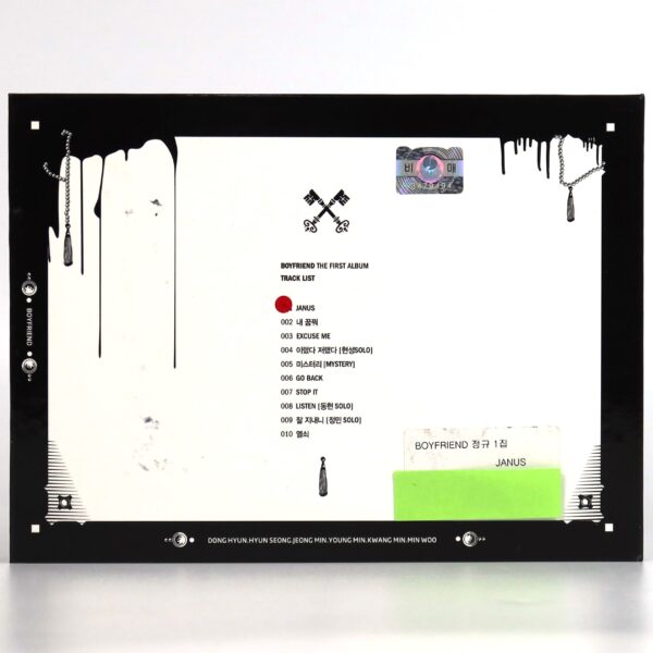 Boyfriend - Janus Signed Autographed CD Album Promo 2012 K-Pop