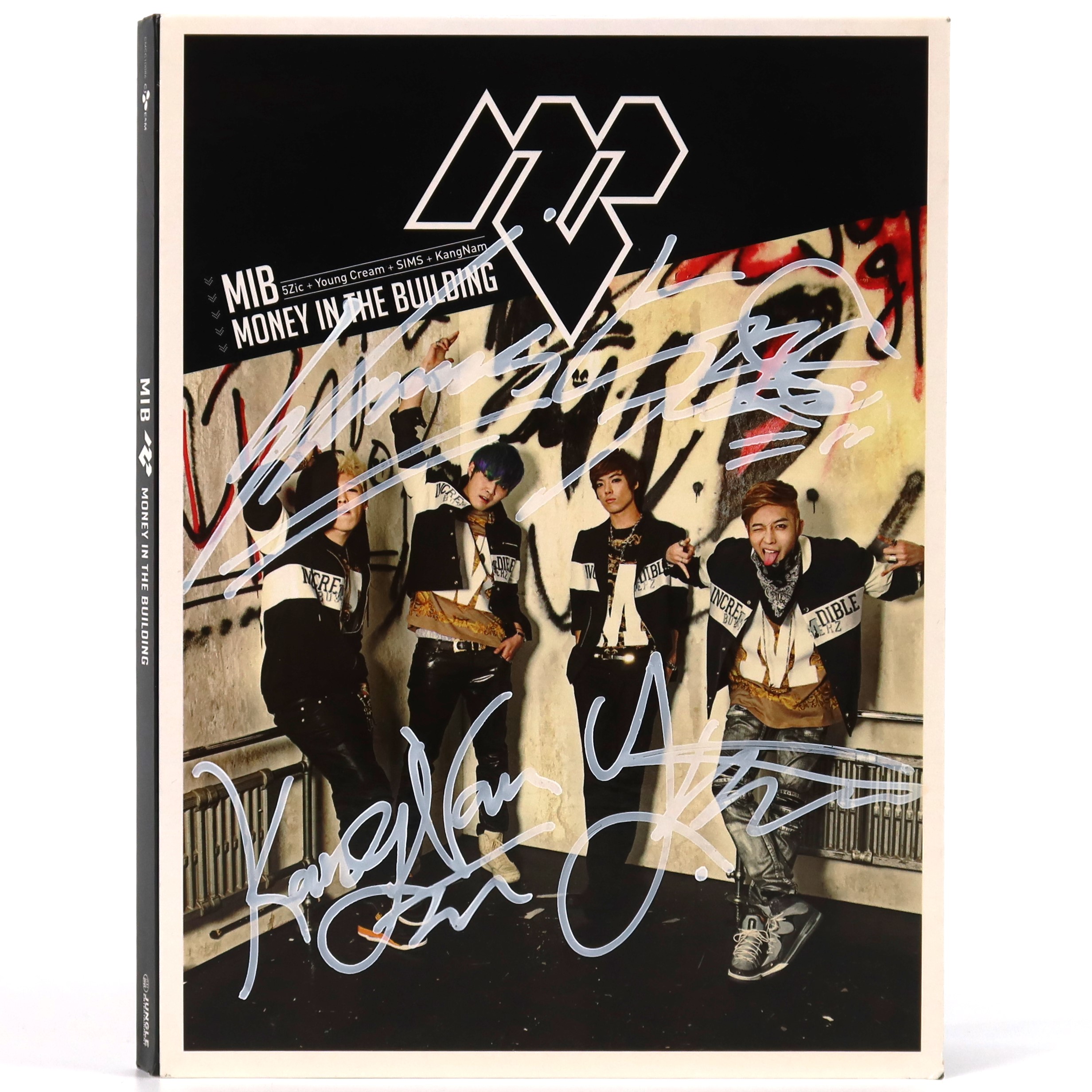 M.I.B - Money In The Building Signed Autographed Album CD Promo K-Pop 2013 MIB