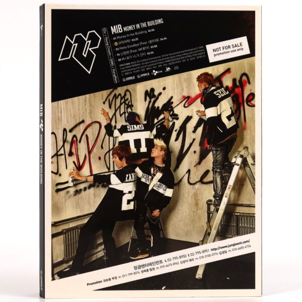 M.I.B - Money In The Building Signed Autographed Album CD Promo K-Pop 2013 MIB