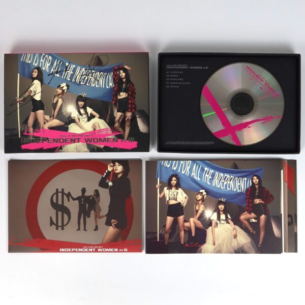 Miss A - Independent Women Pt.III Signed Autographed Album CD Promo K-Pop 2012