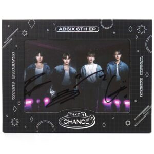 AB6iX - Take A Chance Signed Autographed CD Mini Album Promo K-Pop 2022