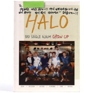 Halo - Grow Up Signed Autographed CD Album Promo K-Pop 2015