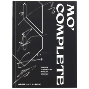 AB6IX - Mo' Complete [X Ver] Signed Autographed CD Album Promo K-Pop 2021