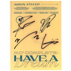 AB6IX - Mo' Complete: Have A Dream [Dream Ver.] Signed CD Album K-Pop 2021