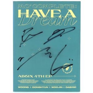 AB6IX - Mo' Complete: Have A Dream [Have Ver.] Signed CD Album K-Pop 2021