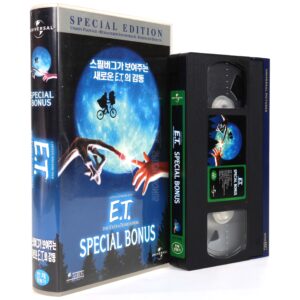 E.T. 20th Anniversary Special Bonus (2002) Korean VHS [NTSC] Korea Documentary