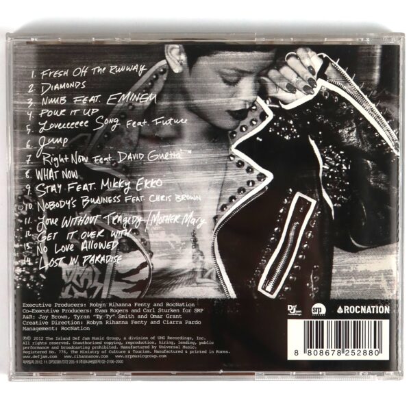 Rihanna - Unapologetic Korean CD Album Korea Insert