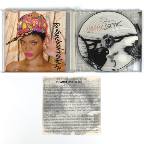 Rihanna - Unapologetic Korean CD Album Korea Insert