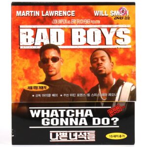 Bad Boys (1995) Korean Sealed VCD Video Korea Will Smith