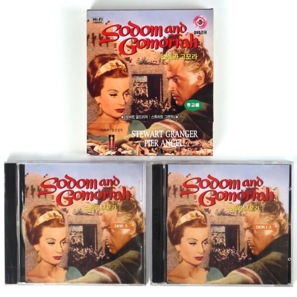 IMG_2700 Sodom and Gomorrah (1962) Korean Sealed VCD Video CD Korea 3-Disc