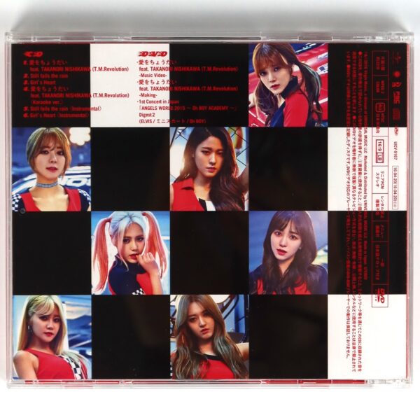 AOA - Ai Wo Chodai / Give Me Love [Type B] Japanese Single Album CD 2016 Japan