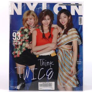 Twice in Nylon Magazine Korea March 2018 Jeongyeon Sana Dahyun Cover