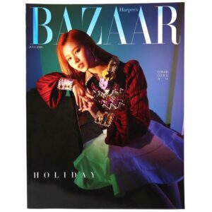Twice in Harper's Bazaar Magazine Korea July 2020 Sana Cover
