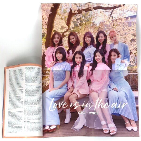 Twice in Céci Magazine Korea May 2018 Ceci [read]
