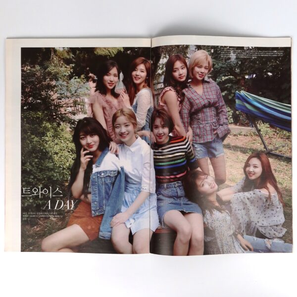 Twice in Star 1 Magazine Korea June 2017