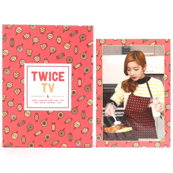 Twice TV4 DVD Set Dahyun Postcard 2017 K-Pop TV 4