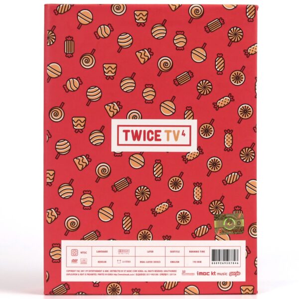 Twice TV4 DVD Set Dahyun Postcard 2017 K-Pop TV 4